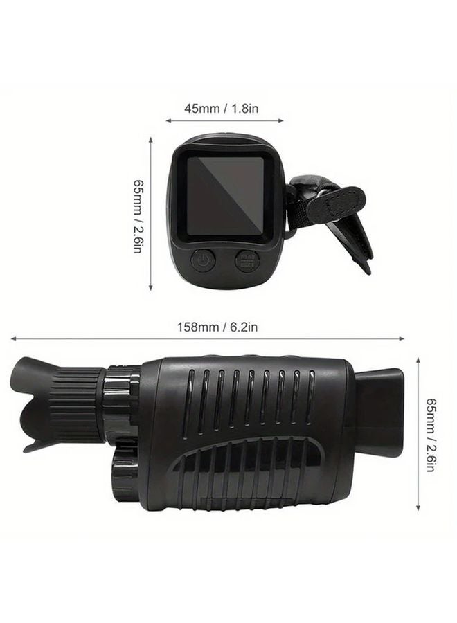 Generic R7 Infrared Monocular Night Vision Device Rechargeable Portable For Outdoor Exploration - Image 3