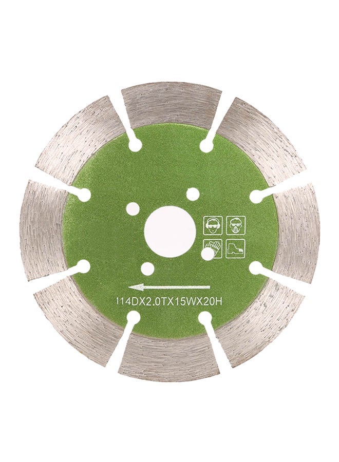 NIBEMINENT 8 Cooling Holes Diamond Cutting Disc Saw Blade Green - Image 1