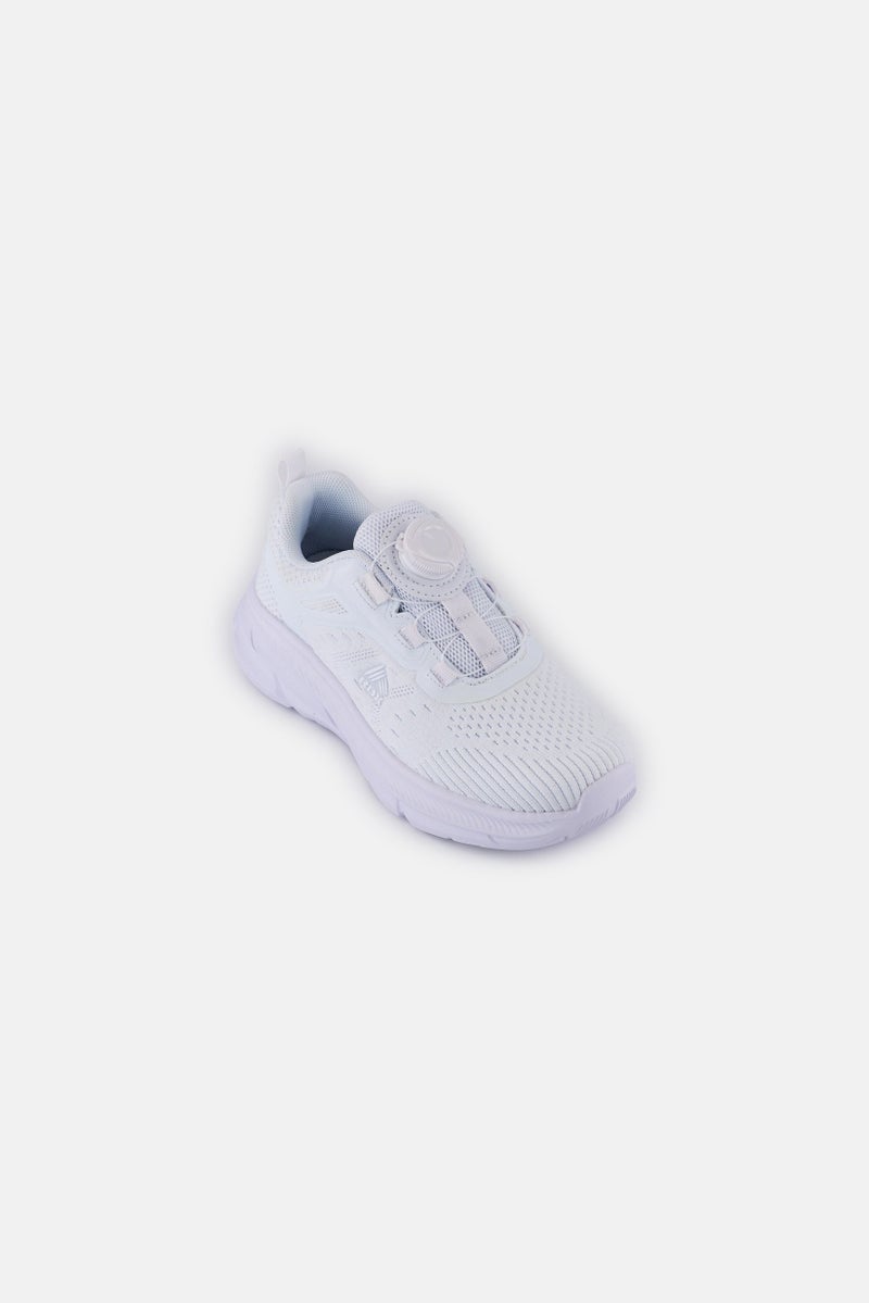 RBX Kids Boys Laces disc closure School Shoes, White  - Image 1