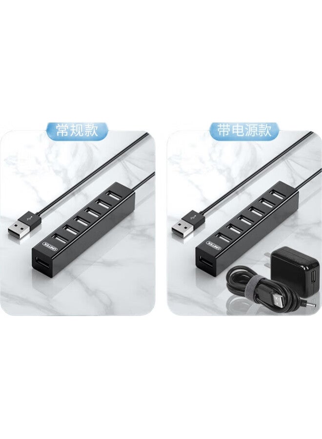 Superior Usb Hub 2.0 With Power High-Speed Expansion Dock, 7-Port Hub, Laptop Usb Expansion Dock Converter Y-2160Abk - Image 1