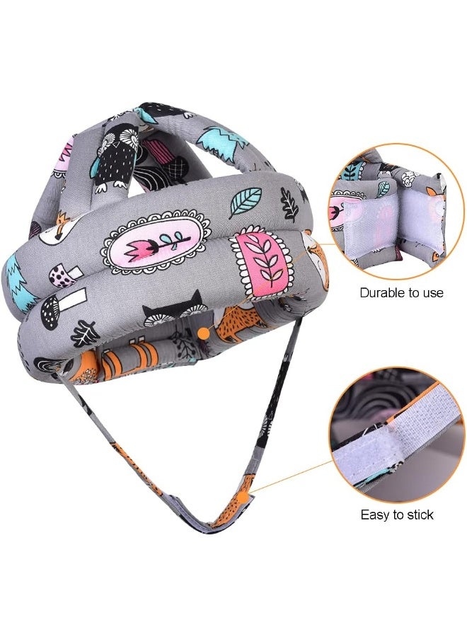 TORASO خوذة توراسو للأطفال ووسادات الركبة للأطفال للزحف، خوذة للأطفال الرضع وخوذة للمشي للأطفال - Image 3