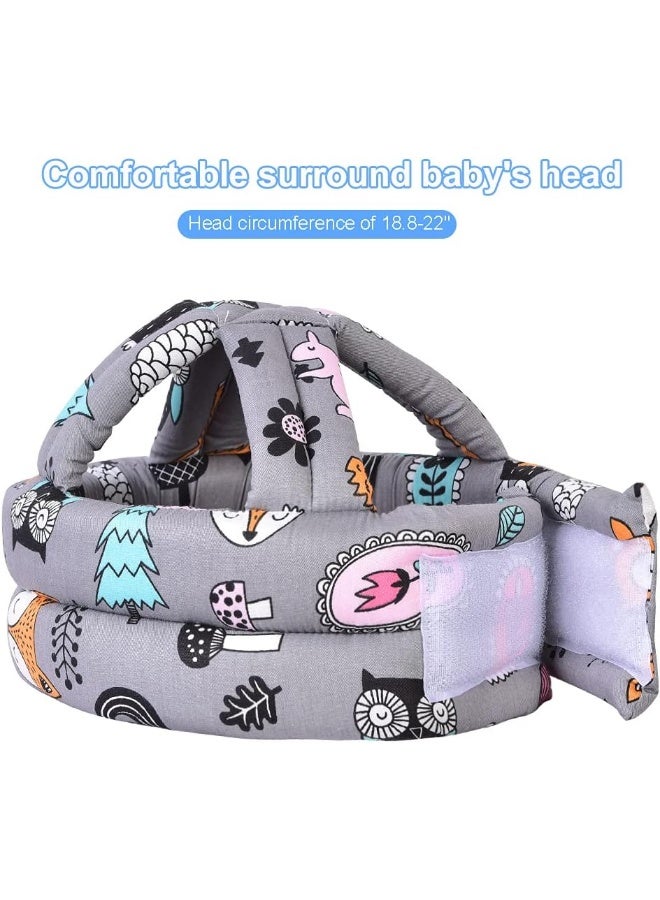 TORASO خوذة توراسو للأطفال ووسادات الركبة للأطفال للزحف، خوذة للأطفال الرضع وخوذة للمشي للأطفال - Image 4