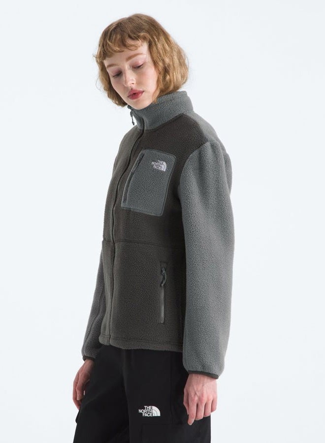 THE NORTH FACE Women's Yumiori Full Zip Jacket, Anthracite Grey/Smoked Pearl/Smoked Pearl, Small - Image 2
