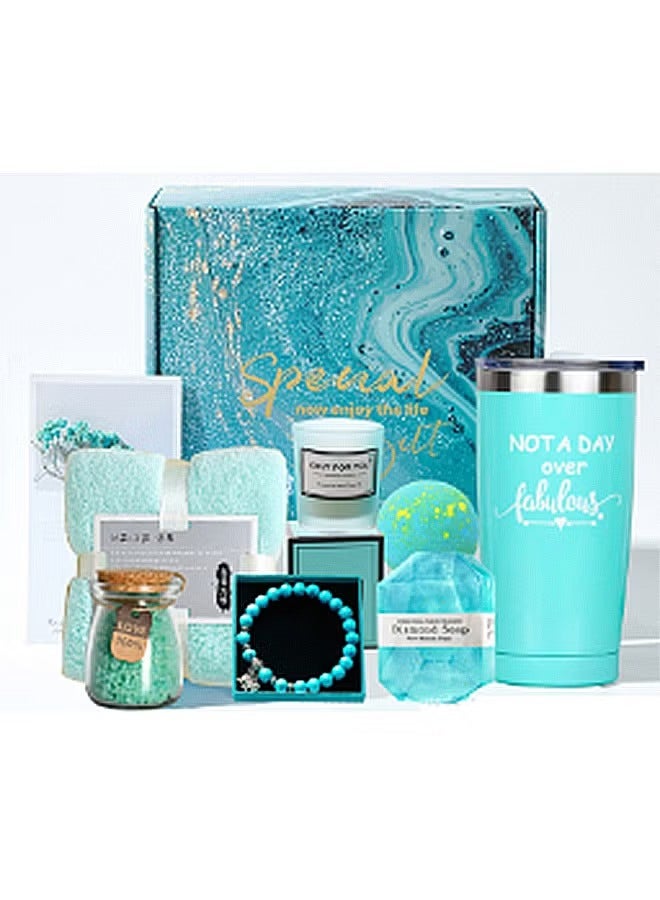Arabest All-in-One Gift Set for Women, Birthday Gifts for Mom Best Friend Her Best Friend Sister Girlfriend Wife Mother Coworker Anniversary, Personalized Thank You Gifts. Funny Cup& Relaxing Spa Gift Set  - Image 1