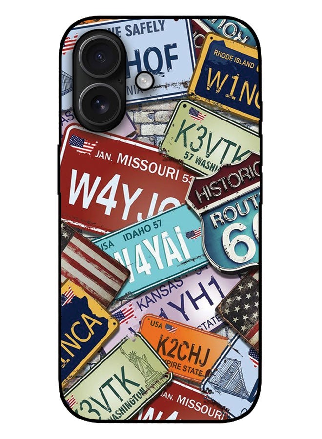 EYE CATCH Printed Protective Case Cover For Apple iPhone 17  -  Number Plates