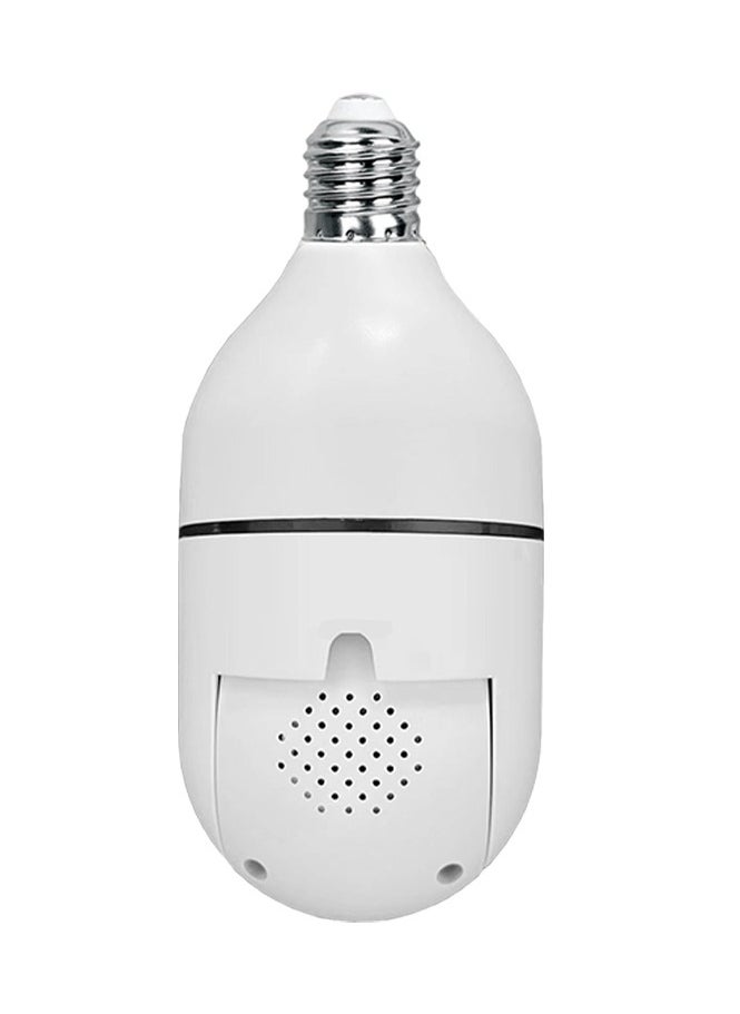 OALE - OALE iHome 02 Dual-Line Audio 360° Security Camera with Bulb Design,1080P, Night Vision, Motion Detection, White - Image 1