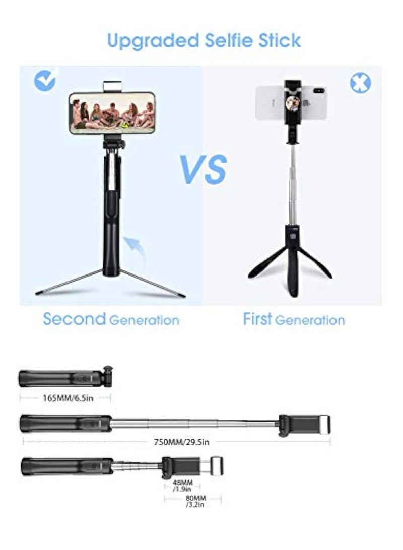 Mpow Dream Explore Inspire MBT8B Selfie Stick – Extendable Bluetooth Selfie Stick - Image 3