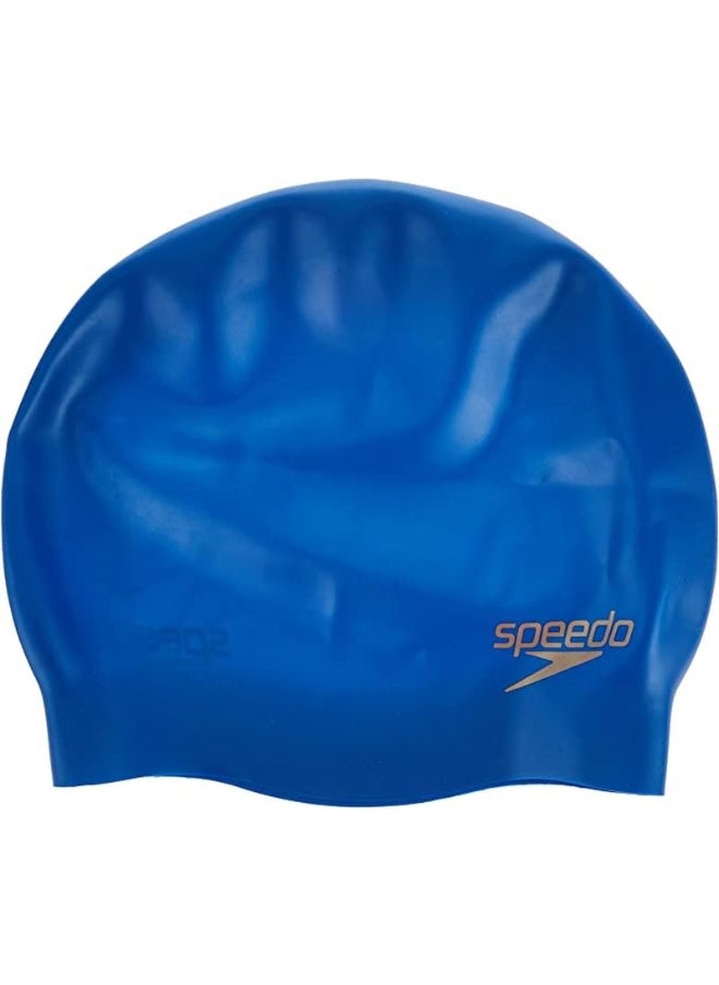 speedo Silc Moud Cap Au Blue Swim Caps  - Image 1