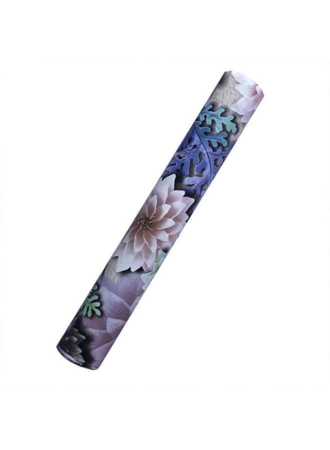 Kuber Industries Kuber Industries Shelf Mat|Waterproof Butterfly Print PVC Anti-Slip Sheets|Durable Kitchen Cabinet Drawer Shelf Liner,5 Meter,(Brown)  - Image 3