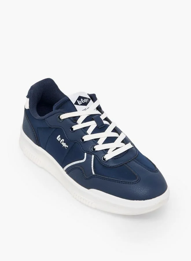 لي كوبر Boys Lace-Up Ankle Sneakers