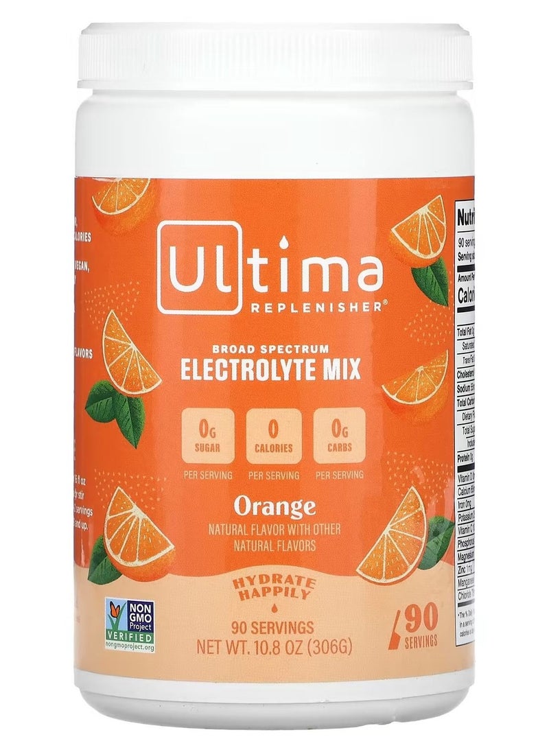 Ultima Replenisher Electrolyte Drink Mix Orange 10.8 oz 306 g  - Image 1