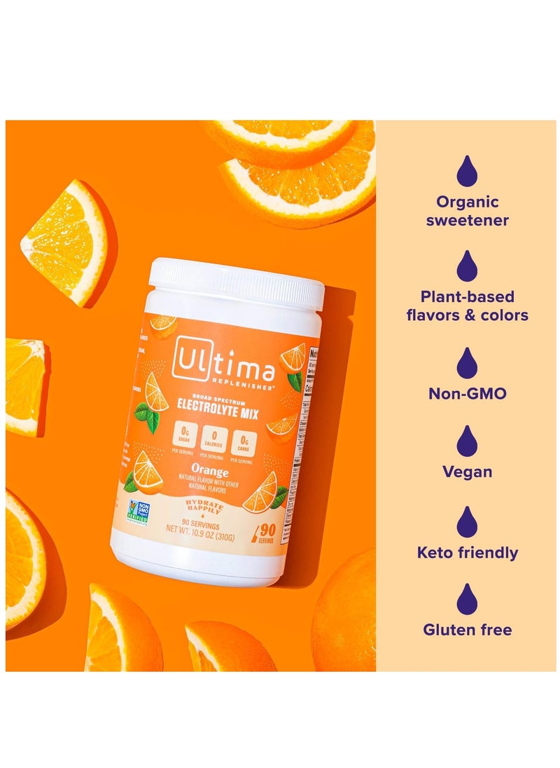 Ultima Replenisher Electrolyte Drink Mix Orange 10.8 oz 306 g  - Image 4