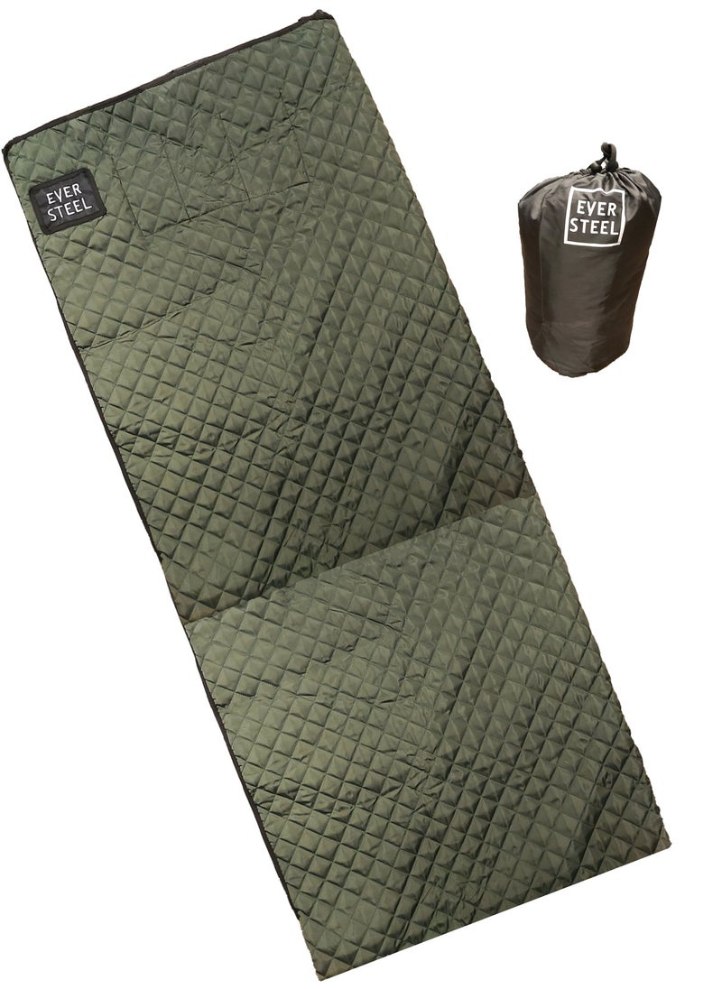 Eversteel Ever Steel 4-Season Sleeping Bag – Lightweight, Waterproof & Portable for Camping, Hiking – All-Weather Warmth 