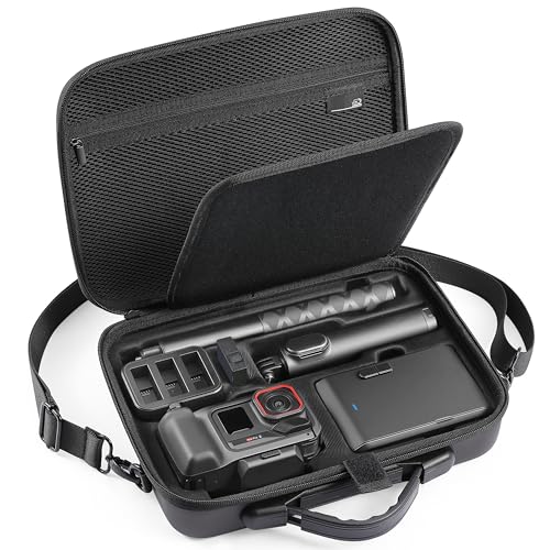 STARTRC VCR Carry Case for Insta360 ACE ProAce Pro 2 Xplorer Grip Pro Flash Print Bundle Accessories Hard Storage Travel Bag extension Cage for Insta 360 Mini 2in1 Tripod114cm Selfie Stick - Image 1