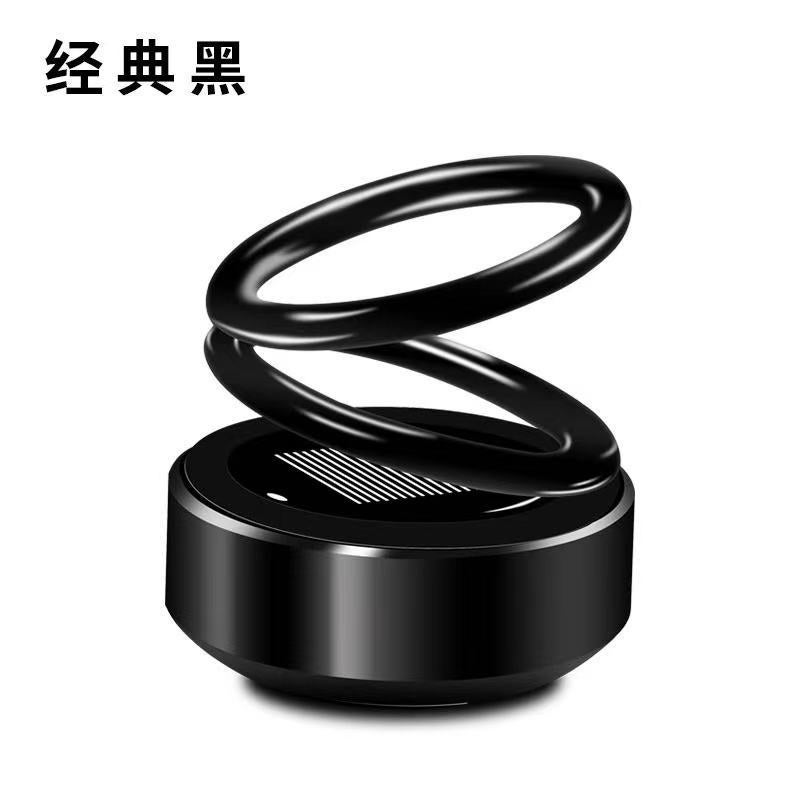 2025 Popular Solar Double-Ring Suspended Car Perfume Creative Car Aromatherapy Car Perfume Ornaments - Image 5