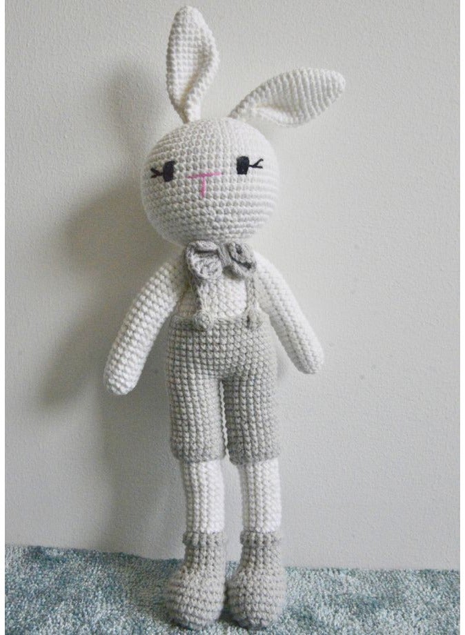 دمية كروشيه مصنوعة يدويًا من القطن: لعبة أمigurumi محشوة رائعة، 100% مصنوعة يدويًا، مثالية للأطفال، وجامعي التحف، والهدايا المدروسة - Image 5