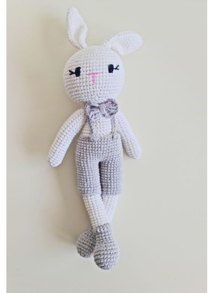 دمية كروشيه مصنوعة يدويًا من القطن: لعبة أمigurumi محشوة رائعة، 100% مصنوعة يدويًا، مثالية للأطفال، وجامعي التحف، والهدايا المدروسة - Image 4