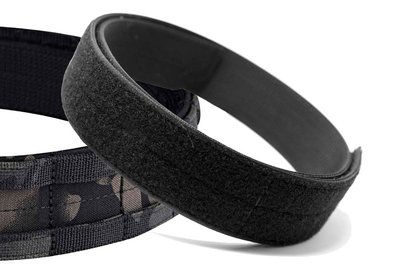 KRYDEX Quick Release Rigger MOLLE Belt 1.75 Inch Inner & Outer Tactical Heavy Duty Belt (MCBK, Medium)