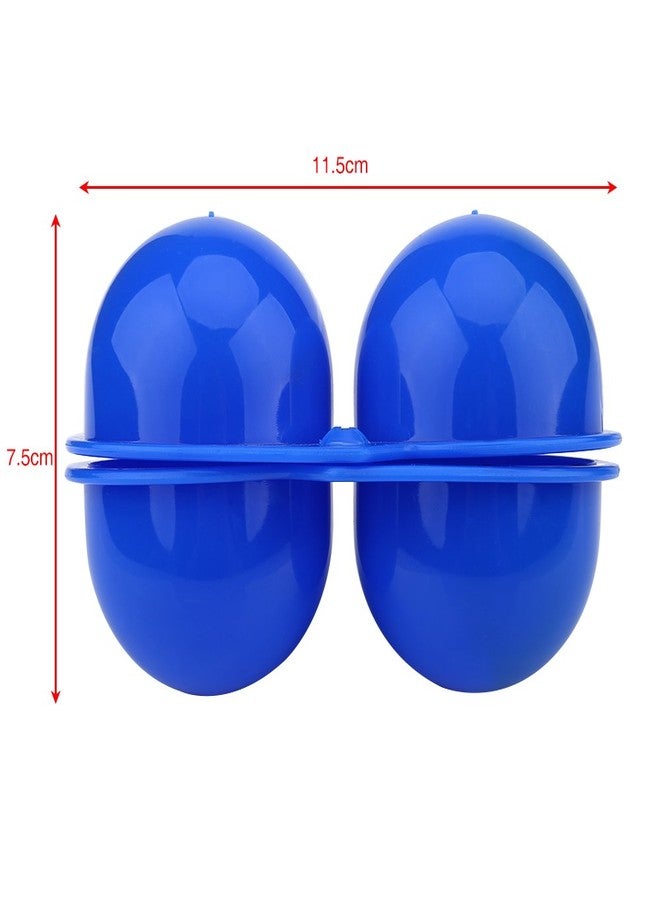 FILFEEL Portable Egg Storage, Eggs Holder Box Container Hiking Outdoor Camping Carrier For 2 Egg Case (Blue) - Image 4