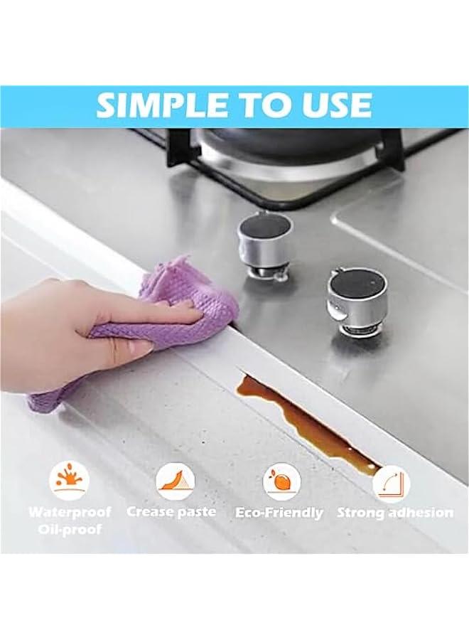 FYLX Sealing TapeBathroom Sealing Tape Waterproof Mold Length 32m Wide 38cm) Moistureproof High Adhesion Kitchen Bathroom Sealing Tape Kitchen Sink Bathroom MoistureProof Sealing Sticker - Image 2