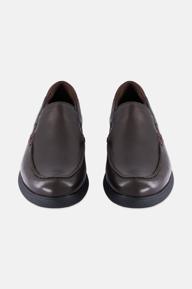 GEOX Men U Spherica EC11 Lace Up Casual Shoes, Dark Brown, Dark Brown  - Image 4