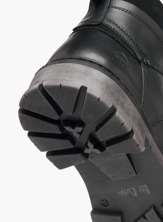 Lee Cooper Men's Textured Chukka Boots with Zip Closure  - Image 5