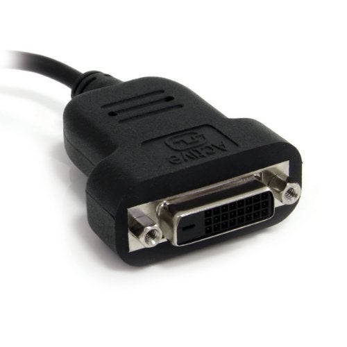 Startech.com StarTechcom MDP2DVIS Mini DisplayPort to DVI Adapter 1080p Single Link Active Mini DP Thunderbolt to DVI Monitor Adapter - Image 3