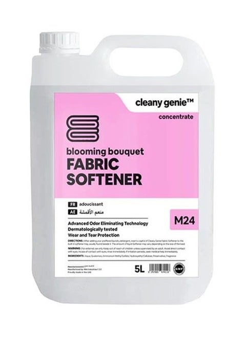 Long Lasting Fabric Softener Concentrate Liquid Blooming Bouquet Fragrance 5L