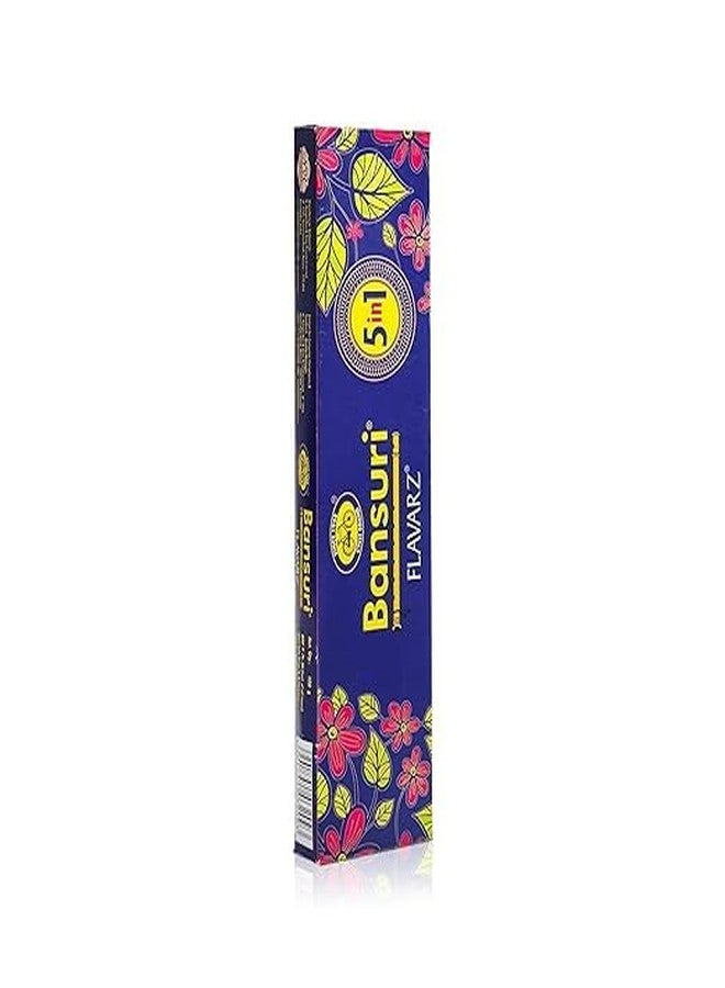 Cycle Pure Bansuri 5 in 1 Agarbatti - Scented Incense Sticks Pack with 5 Fragrances for Daily Prayer, Yoga & Relaxation Pack of 2 - Image 3