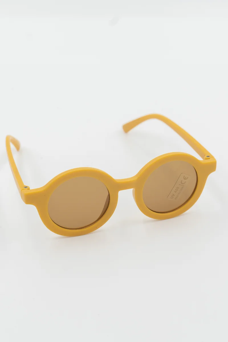 D'Daniela Glasses and Headband Set For Babies and Girls Yellow Colour