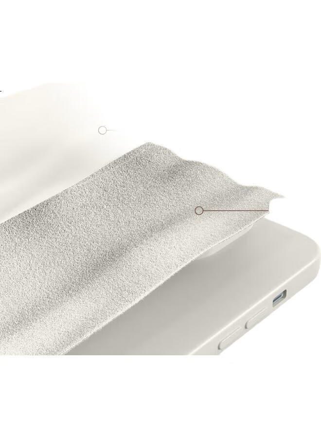 Xp Apple 16 Pro Max Phone Case Lens Full Cover Iphone 16 Pro Max Soft Shell Heat Dissipation Silicone Wind Female Anti-Fall Protective Case - Antique White Nut Flower - Image 2