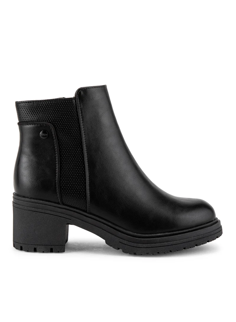 Bata Block Heel Ankle Boots