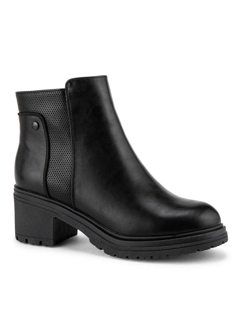 Bata Block Heel Ankle Boots