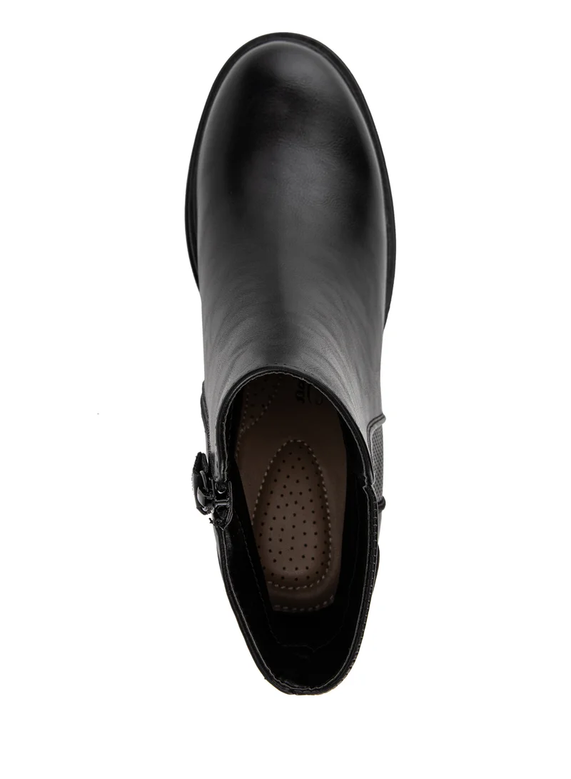 Bata  Block Heel Ankle Boots for Women | Best Price UAE