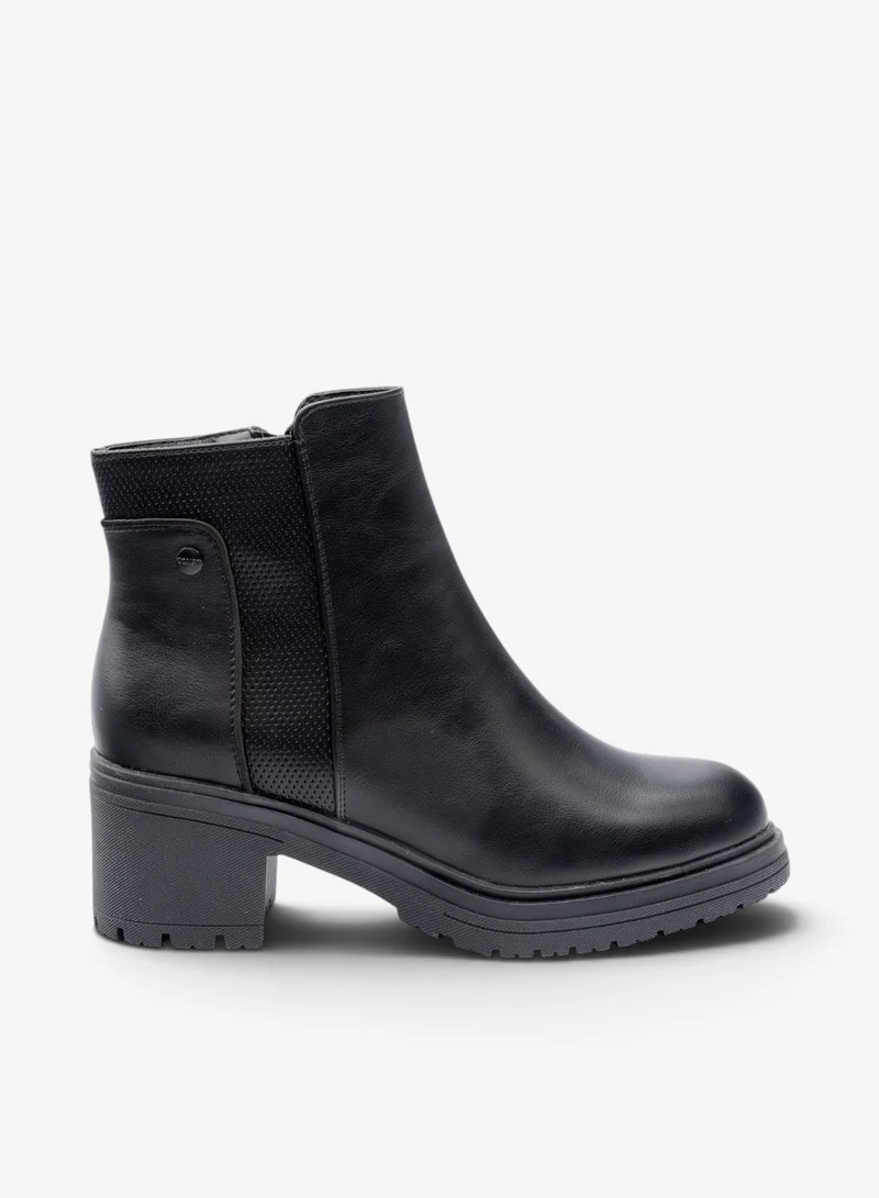 Block Heel Ankle Boots