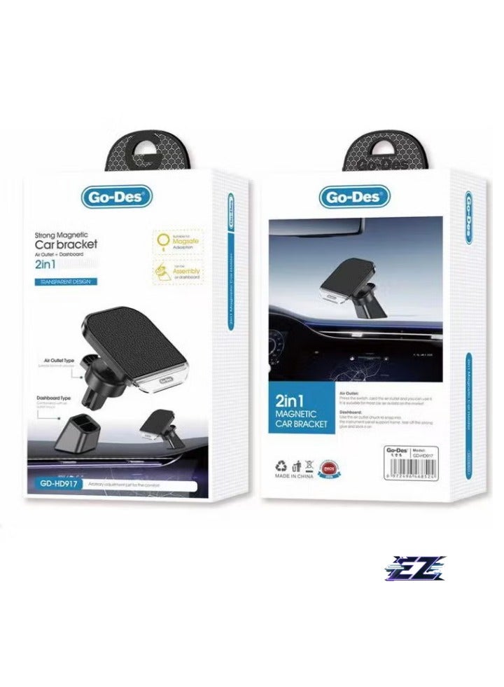 ELTRAZONE Car Magnetic Phone Holder – Ventilation & Flat Floor Design for Secure and Convenient Use - Image 4