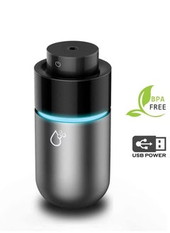 Excefore Car Diffuser Usb Plug In Car Humidifier Essential Oil Diffuser Mini Portable Aromatherapy Cup Holder 7 Colors LED Lights Car Humidifier Diffuser for Vehicle Office Travel Home 200mL  - Image 2
