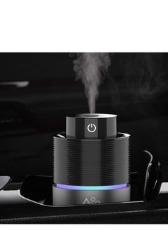 Excefore Car Diffuser Usb Plug In Car Humidifier Essential Oil Diffuser Mini Portable Aromatherapy Cup Holder 7 Colors LED Lights Car Humidifier Diffuser for Vehicle Office Travel Home 200mL  - Image 1