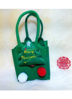 Christmas Eve Apple Gift Bag Felt Handheld Candy Packaging Box Small Gift Bag Peace Fruit Gift Box