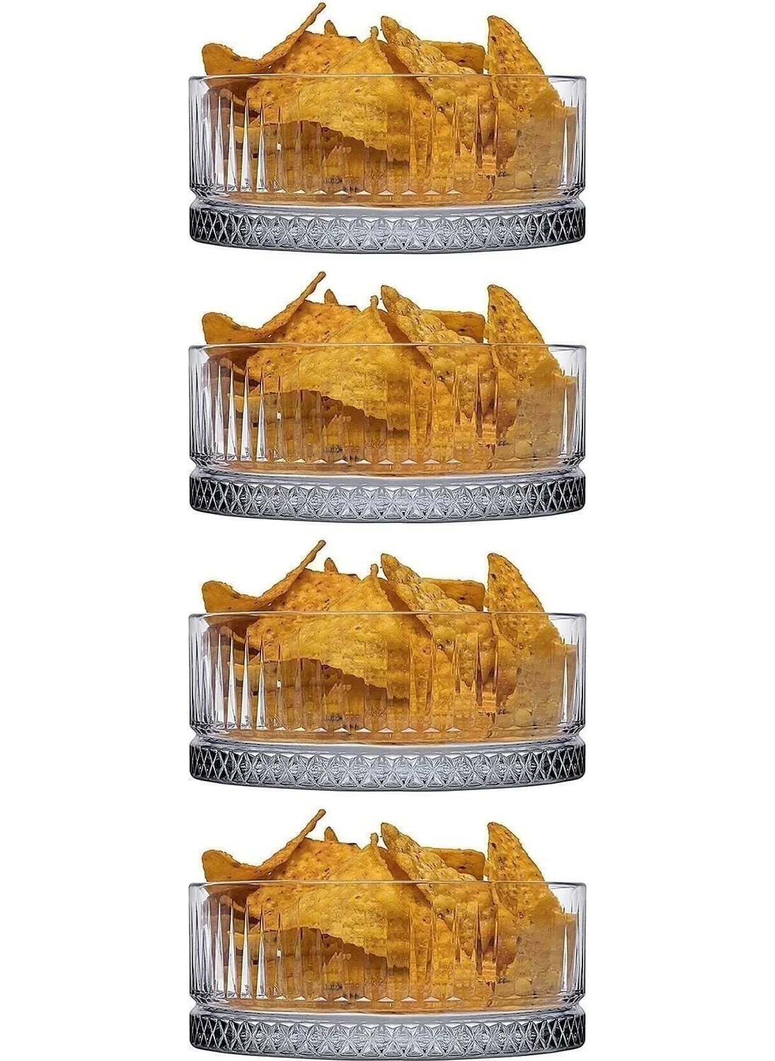 Paşabahçe Set of 4 Elysia Snack Bowls PB4X530042