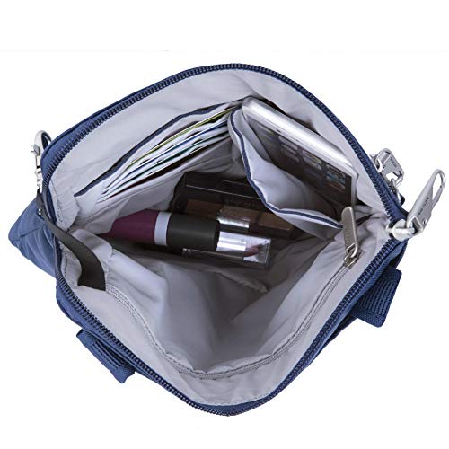 Travelon Anti-Theft Classic Slim Double Zip Crossbody - Image 3