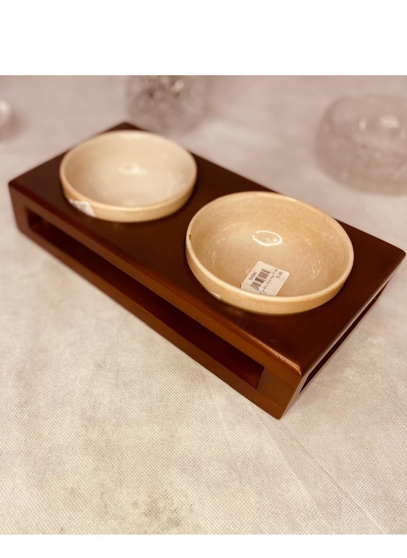 the wood co Wooden dish holder  - Image 1