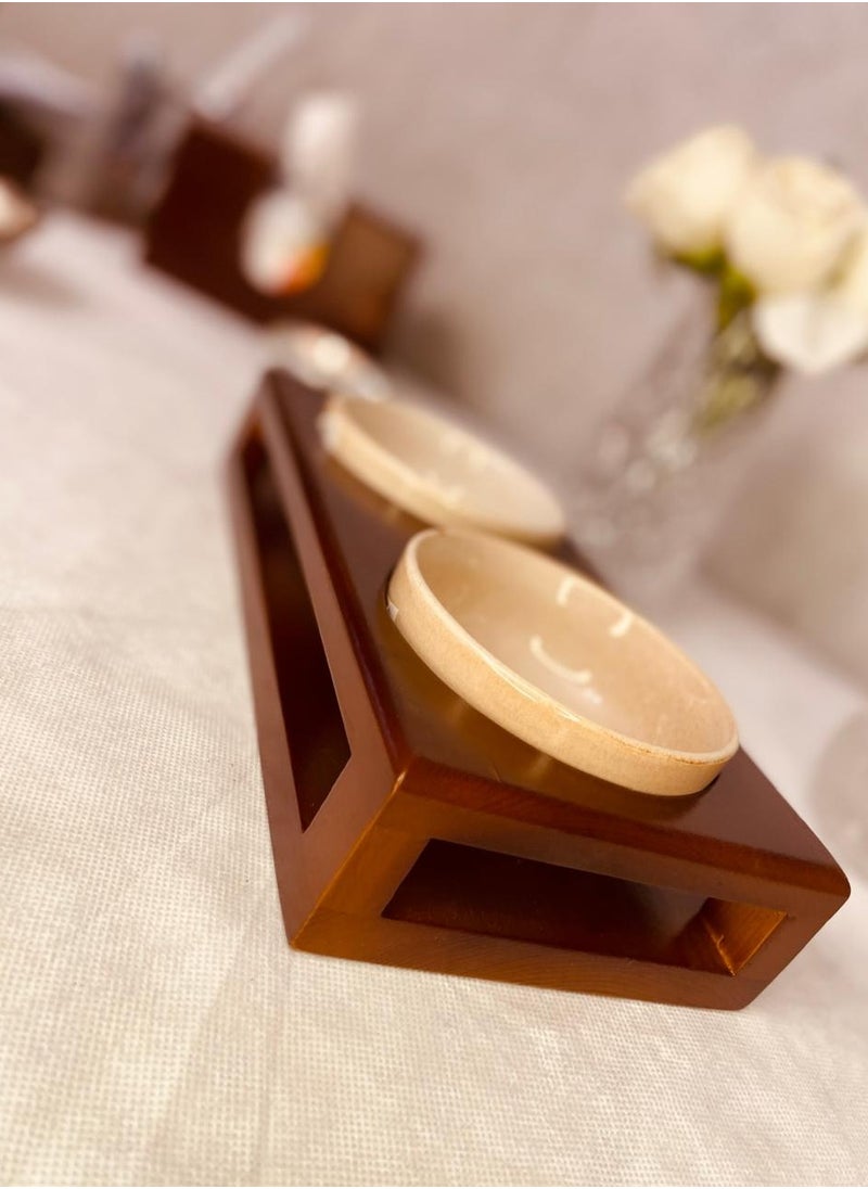 the wood co Wooden dish holder  - Image 4