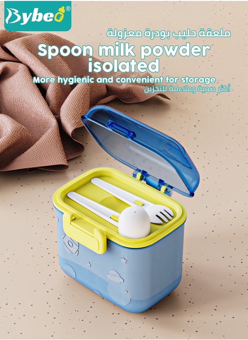 Bybeo 2PCS Baby Formula Dispenser Container, Baby Milk Powder Container, Food Candy Fruit Snack Storage Container with Scoop and Visual scale, BPA Free  - Image 4