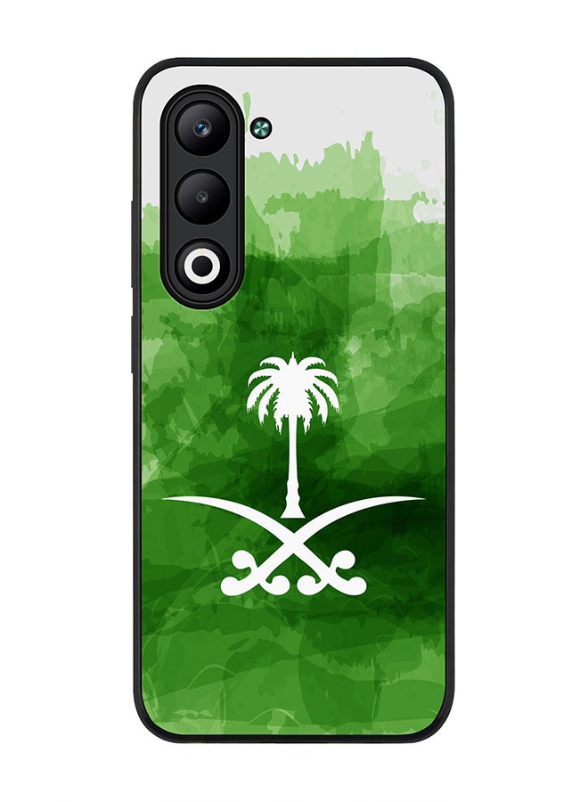 Stylizedd For Oppo A5 5G / A5 4G Case,Slim fit Camera Protection, Shockproof Thin Phone cover  - Saudi Emblem