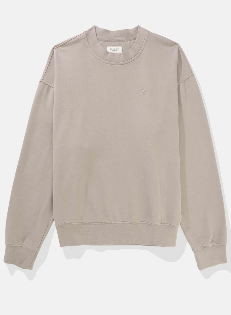 امريكان ايجل Fleece Crew Neck Pullover Sweatshirt