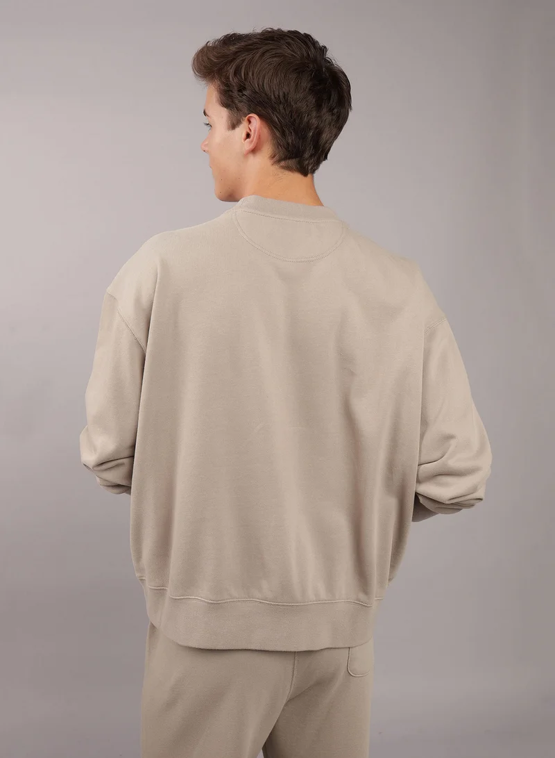 امريكان ايجل Fleece Crew Neck Pullover Sweatshirt