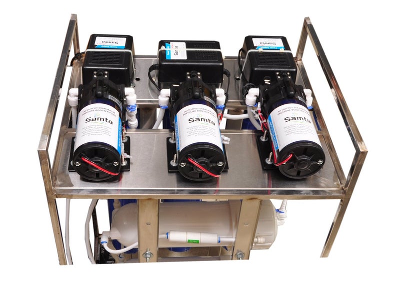 SAMTA Aqua 100 LPH RO Plant Heavy Duty with Free Electrical Float Water Purifier System Commercial Ro Plant for SchoolOffices Factory - Image 2
