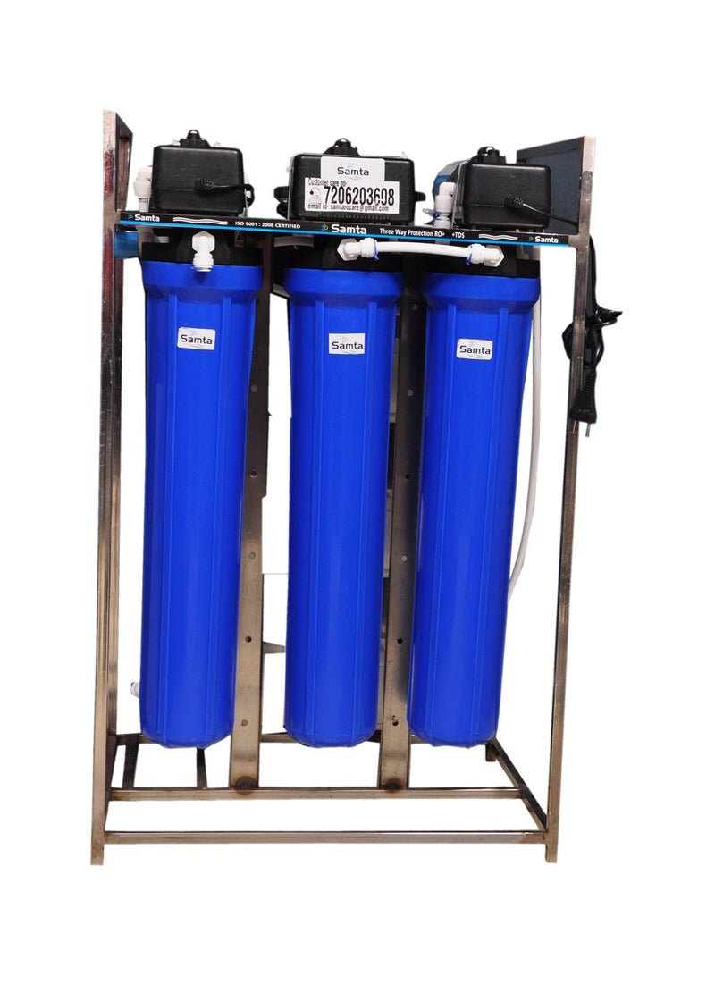 SAMTA Aqua 100 LPH RO Plant Heavy Duty with Free Electrical Float Water Purifier System Commercial Ro Plant for SchoolOffices Factory - Image 1