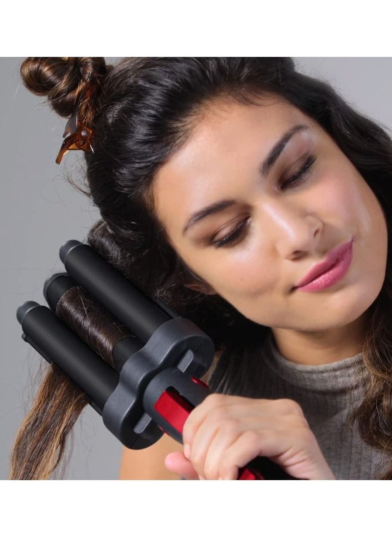 Revlon Wave master Jumbo Straightener waver Faster styling With 3 jumbo barrels  - Image 4